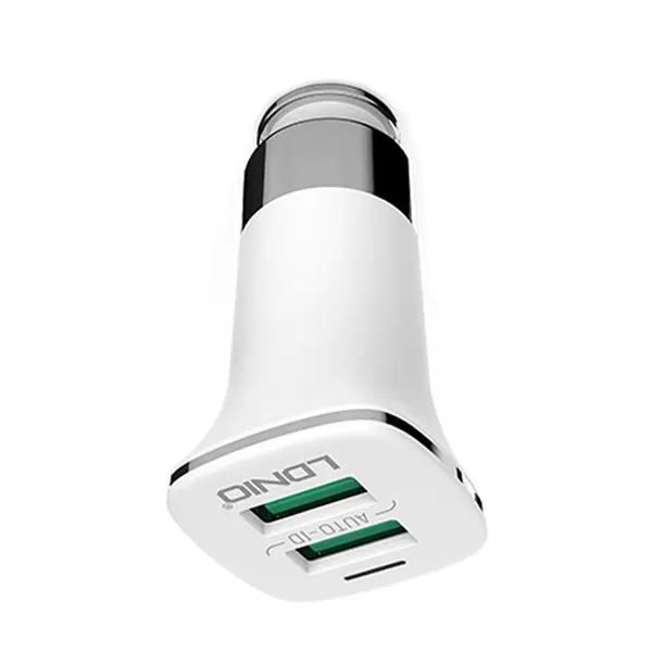 شارژر فندکی ال دینیو مدل DL-C301 همراه با کابل MicroUSB - 5