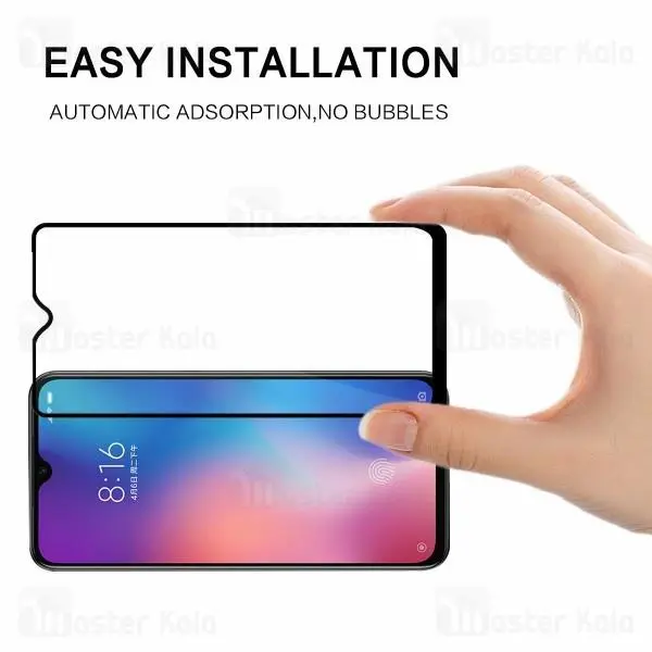 گلس نوکیا full glue glass nokia 3.2 تمام صفحه و تمام چسب Nokia 3.2 Full Cover Glass Screen Protector - 3