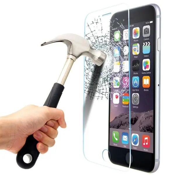 محافظ صفحه نمایش شیشه ای انرجایزر مدل Hardcase مناسب برای گوشی موبایل آیفون 6/6s Energizer Hardcase Glass Screen Protector For Apple iPhone 6/6s - 2