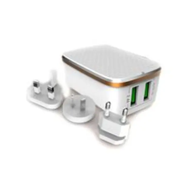 شارژر دو پورت LDNIO A2204 USB Travel Charger همراه با کابل - 5