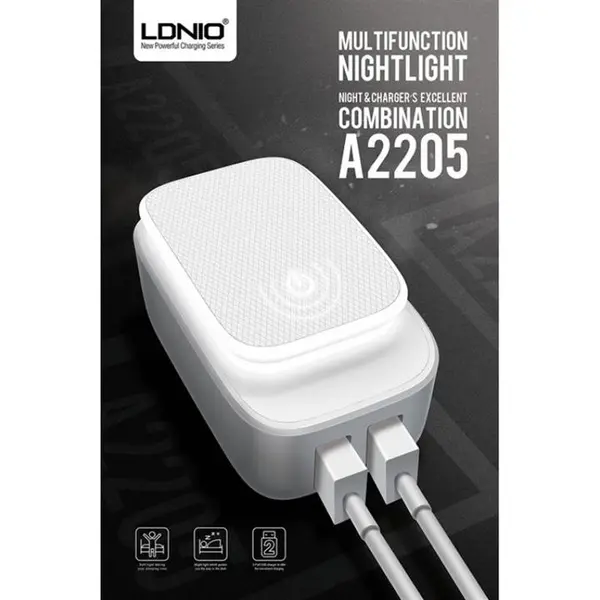 شارژر LDNIO مدل A-2205 - 4