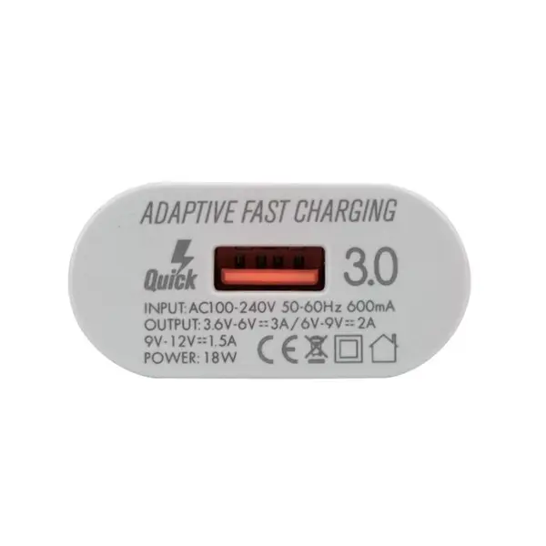 شارژر دیواری الدینیو مدل LDNIO A303Q به همراه کابل Micro USB LDNIO A303Q Wall Charger Cable - 4