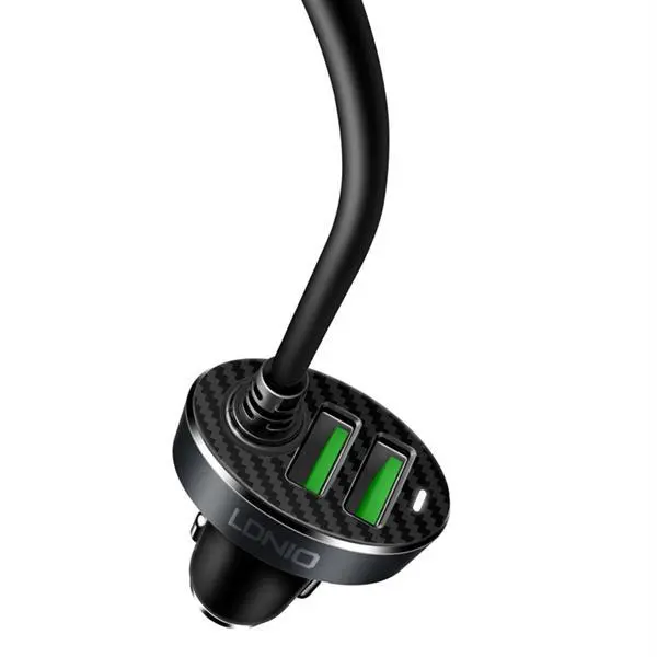 شارژر فندکی الدینیو LDNIO C502 Car Charger - 4