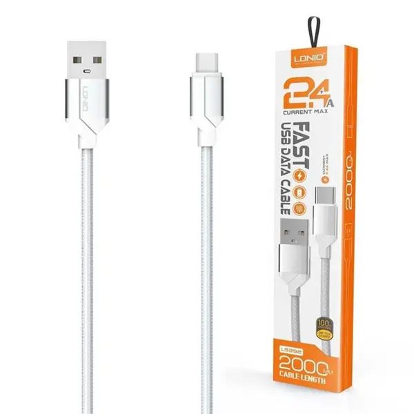 کابل کنفی LDNIO LS392 Type-C 2m - 5