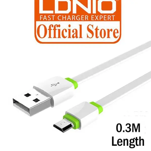 کابل تایپ سی الدینیو LDNIO XS-073 Type- به طول 30 سانتی متر - 4