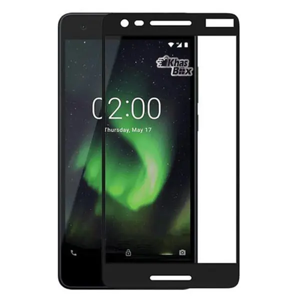 گلس فول و محافظ تمام صفحه گوشی Nokia 2.1 - 2