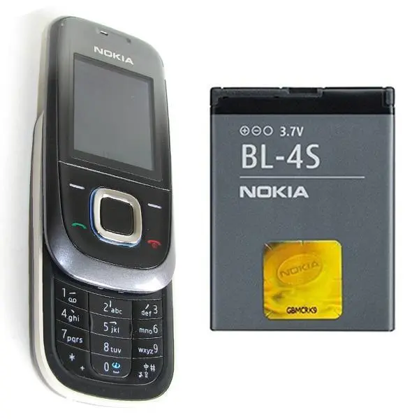 باتری گوشی نوکیا NOKIA slide2680 مدل BL-4S - 2