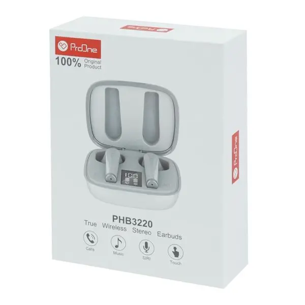 هندزفری بلوتوثی پرووان مدل PHB3220 Proone PHB3220 Bluetooth Earbuds - 3