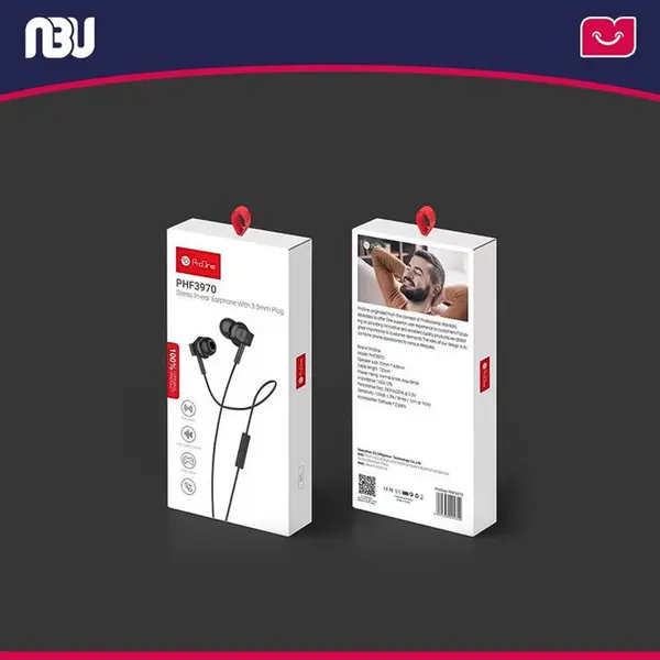 هندزفری سیمی پرووان مدل PHF 3980 ProOne PHF3980 Wired Handsfree - 5