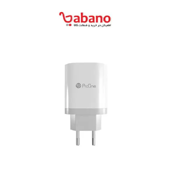 شارژر دیواری ProOne مدل CH03 ProOne CH03 Dual USB Charger - 2