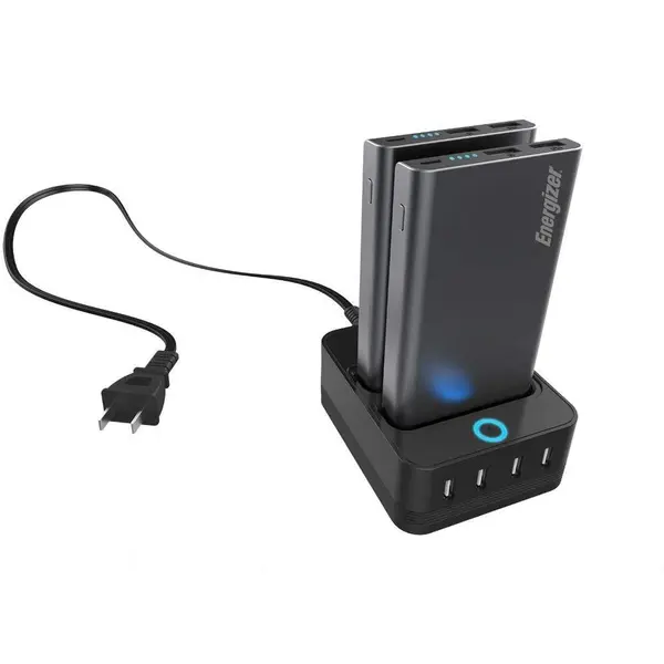 شارژر همراه انرجایزر به همراه پایه شارژ مدل PS20000 ظرفیت 20000 میلی آمپر ساعت Energizer PS20000 20000mAh PowerBank with Charging Station - 3