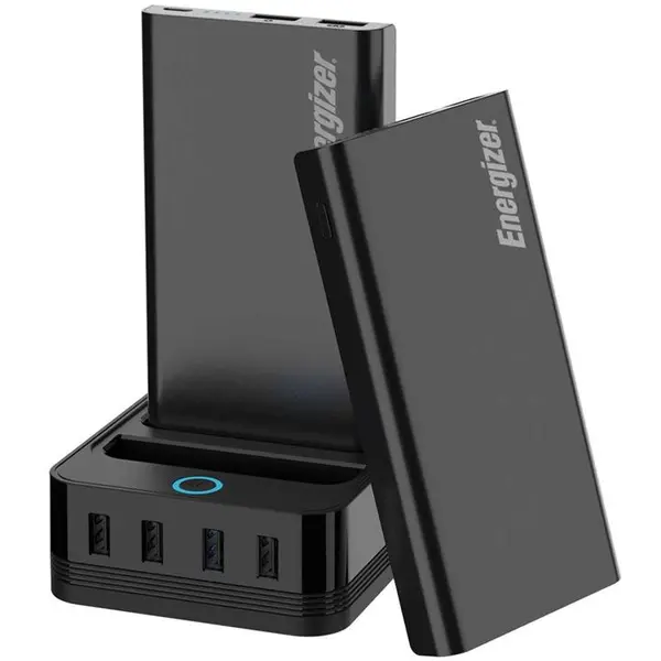 شارژر همراه انرجایزر به همراه پایه شارژ مدل PS20000 ظرفیت 20000 میلی آمپر ساعت Energizer PS20000 20000mAh PowerBank with Charging Station - 4