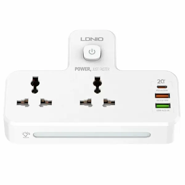 رابط برق و شارژر USB الدینیو مدل Ldnio Sc 2311