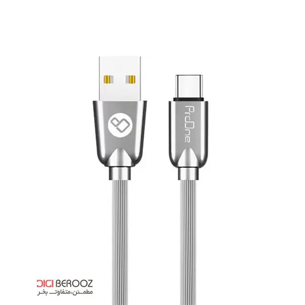 کابل شارژ پرووان USB به USB-C مدل C02 Series PCC140 - 2