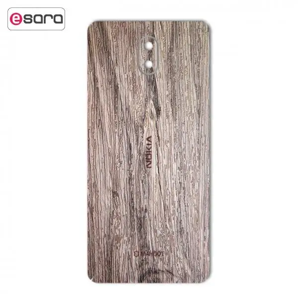 برچسب تزئینی ماهوت مدل Walnut Texture مناسب برای گوشی Nokia 3.1
