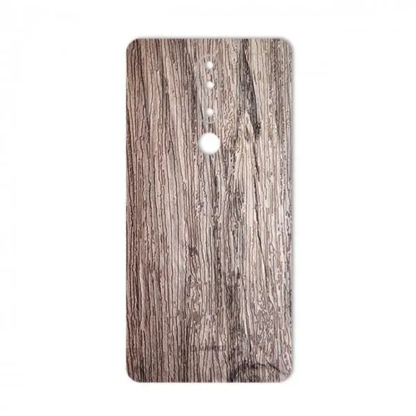 برچسب تزئینی ماهوت مدل Walnut Texture مناسب برای گوشی Nokia 3.1