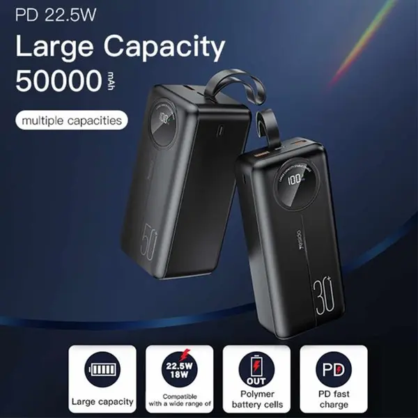 پاور بانک 40000 میلی آمپر ساعت Yesido مدل YP43 Yesido YP43 40000 Mah Powerbank