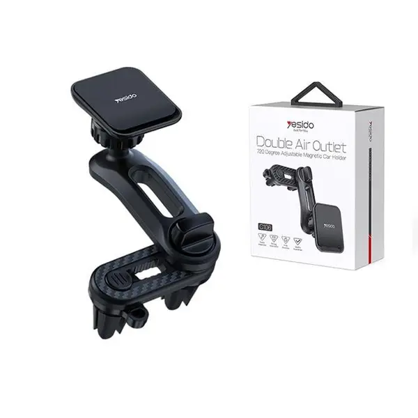 پایه نگهدارنده مگنتی دریچه کولری موبایل یسیدو مدل C106 - 3