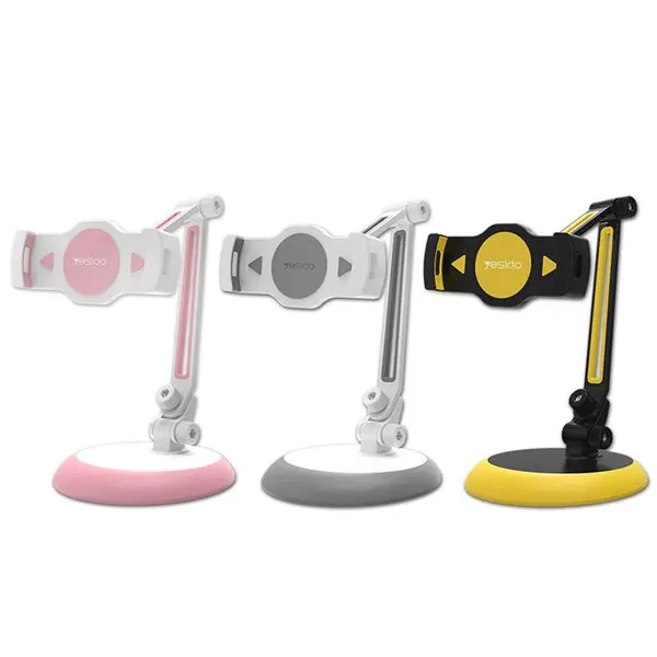 پایه نگهدارنده رومیزی تبلت و گوشی موبایل یسیدو مدل C33 Smart Tablet Holder Yesido c33 desktop holder - 2