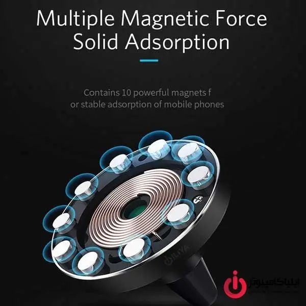 شارژر بی سیم مخصوص خودرو ارلدام مدل ET-WC2 Earldom ET-WC2 Wireless Car Charger - 4