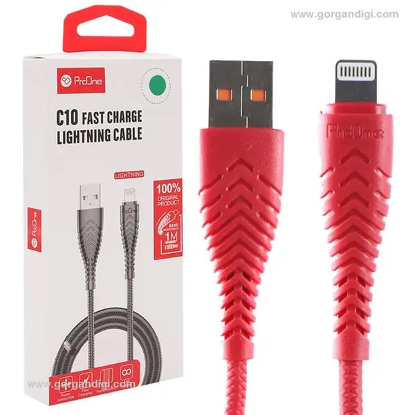 کابل شارژ Lightning برند ProOne مدل C10 - 3
