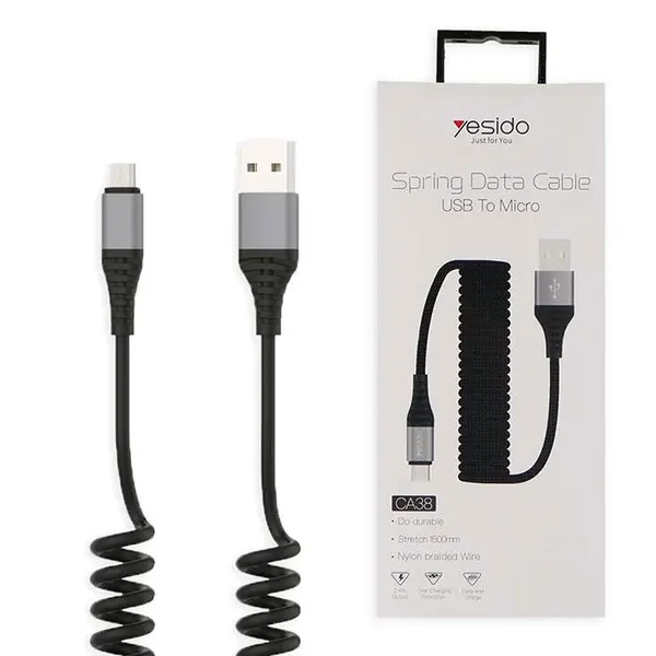 کابل شارژ microUSB یسیدو مدل CA38 Yesido CA38 MicroUSB Cable - 4