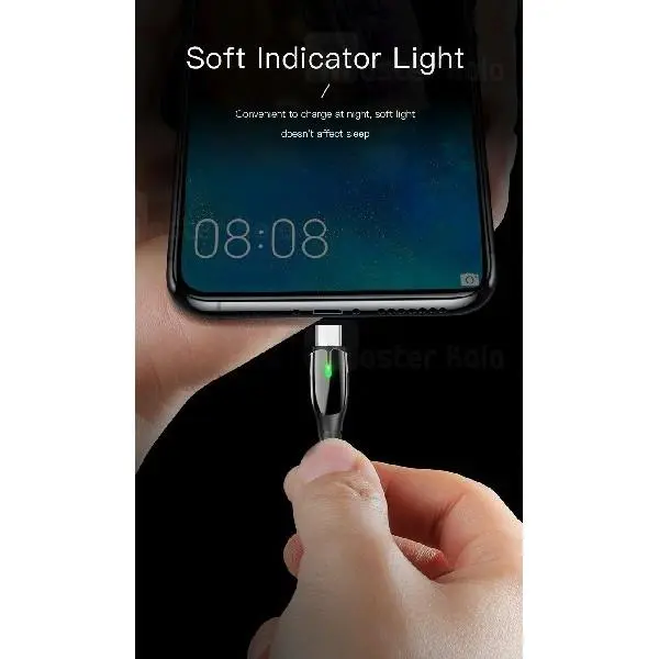 کابل Type C یسیدو Yesido CA43 Metal Charging Cable توان 2.4 آمپر - 3