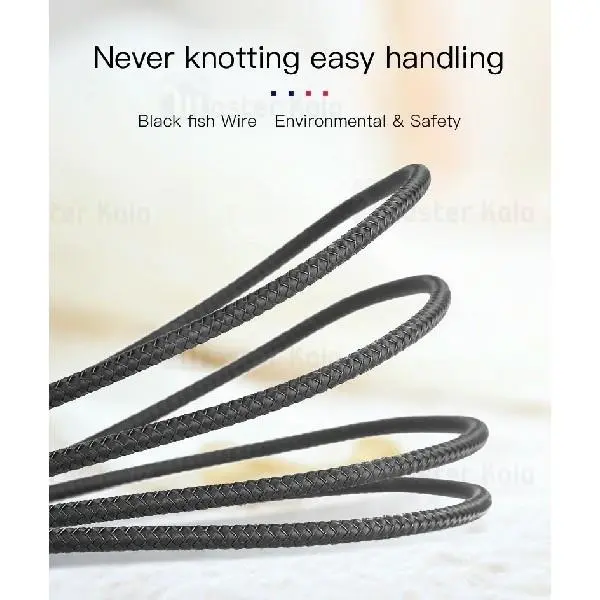 کابل Type C یسیدو Yesido CA43 Metal Charging Cable توان 2.4 آمپر - 2