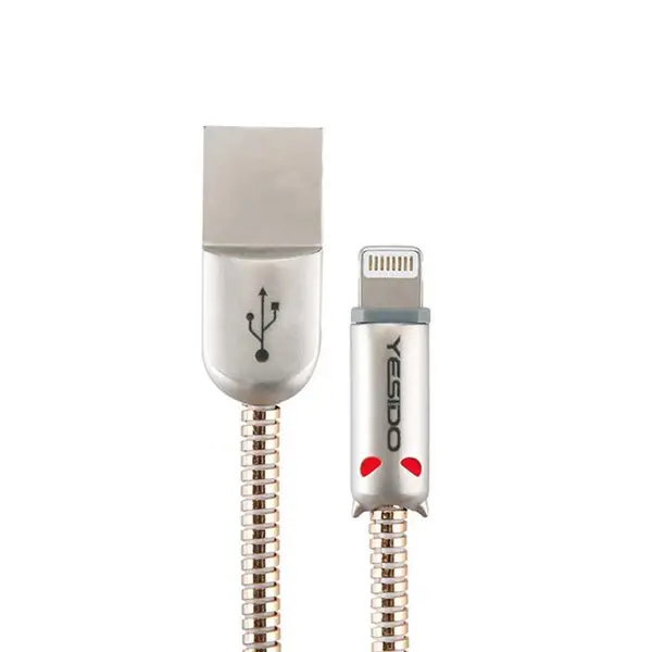 کابل USB به لایتنینگ یسیدو مدل CA-03 به طول 1.2 متر Yesido CA-03 USB to Lightning Cable 1.2m - 5