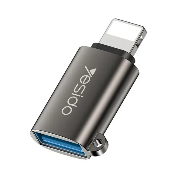 تبدیل USB به لایتنینگ یسیدو مدل GS14 Yesido GS14 USB To Lightning OTG Adapter - 2