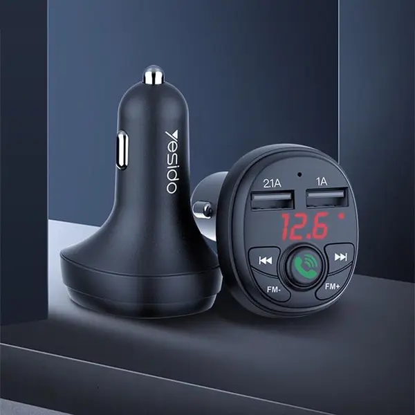 شارژر فندکی یسیدو مدل Y36 همراه FM Transmitter - 4