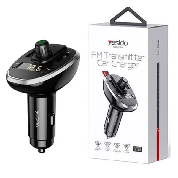 شارژر فندکی یسیدو مدل Y39 همراه FM Transmitter - 2