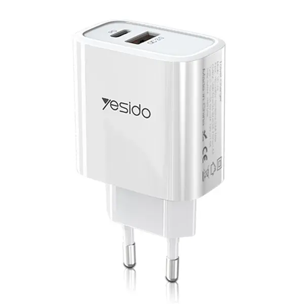 شارژر دیواری فست شارژ یسیدو مدل YC24 توان ۱۸ وات - 2