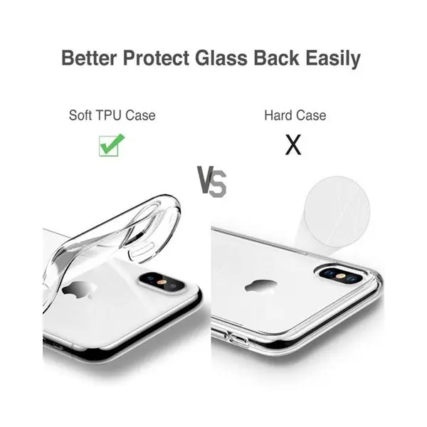 YESIDO قاب شفاف آیفون ایکس- iphone x apple cover - 2