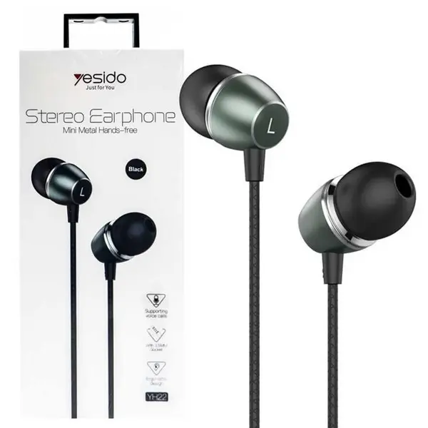 هندزفری سیمی یسیدو Yesido YH22 Mini Metal Stereo Earphone - 5