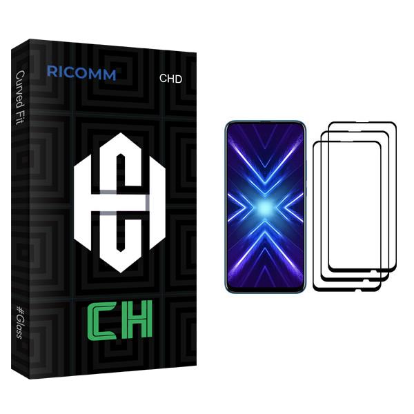 Ricomm CH Screen Protector For  Honor 9X Pack Of 3
