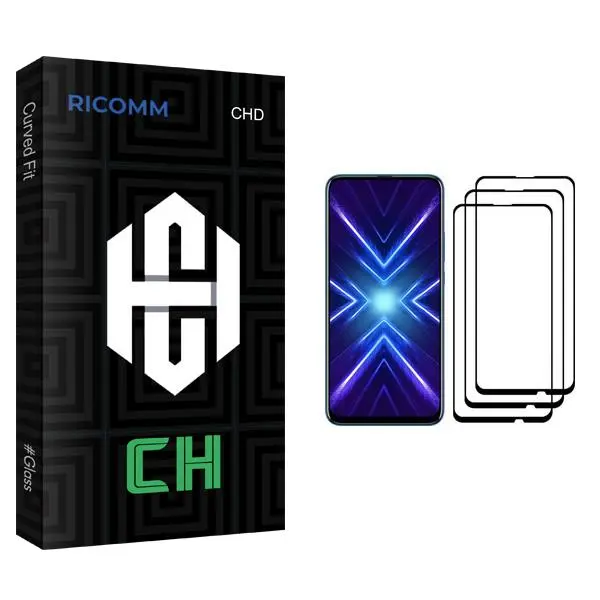 Ricomm CH Screen Protector For Honor 9X Pack Of 3