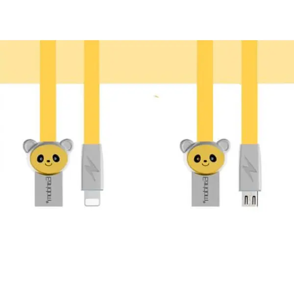 کابل شارژ و دیتا پاندا ارلدام Earldom Panda Data Cable - 3
