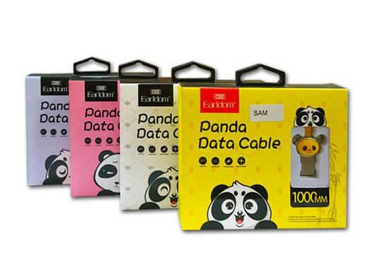 کابل شارژ و دیتا پاندا ارلدام Earldom Panda Data Cable