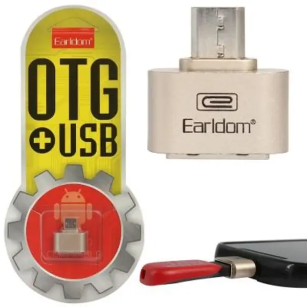 مبدل OTG تبدیل USB به Micro-USB برند Earldom - 2