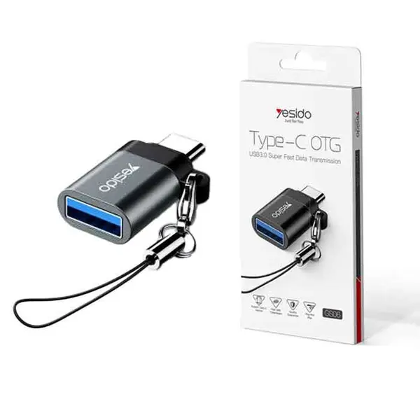 مبدل Type-C به USB OTG یسیدو مدل GS06 - 5
