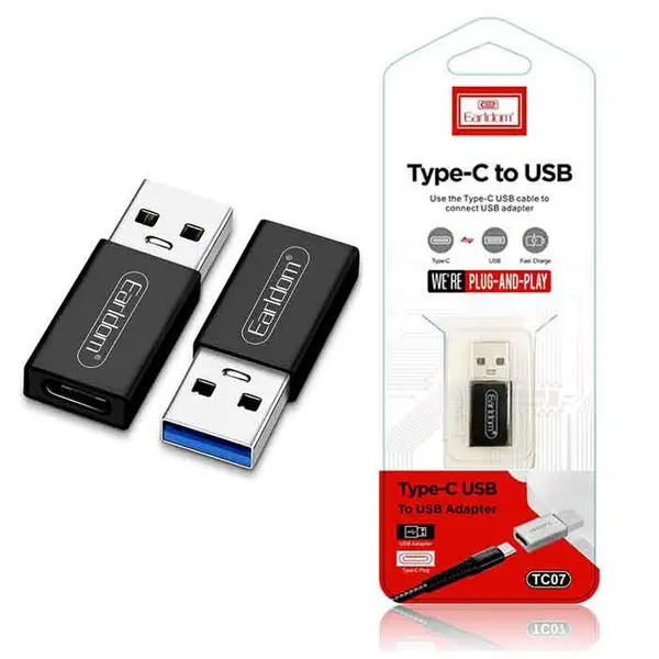 مبدل Type-C به USB OTG ارلدام مدل ET-TC07 - 4