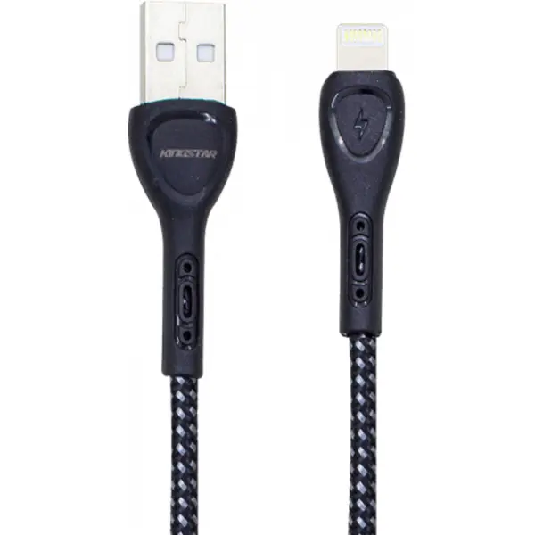 کابل شارژ 1 متری USB به Lightning کینگ استار مدل K24I - 5