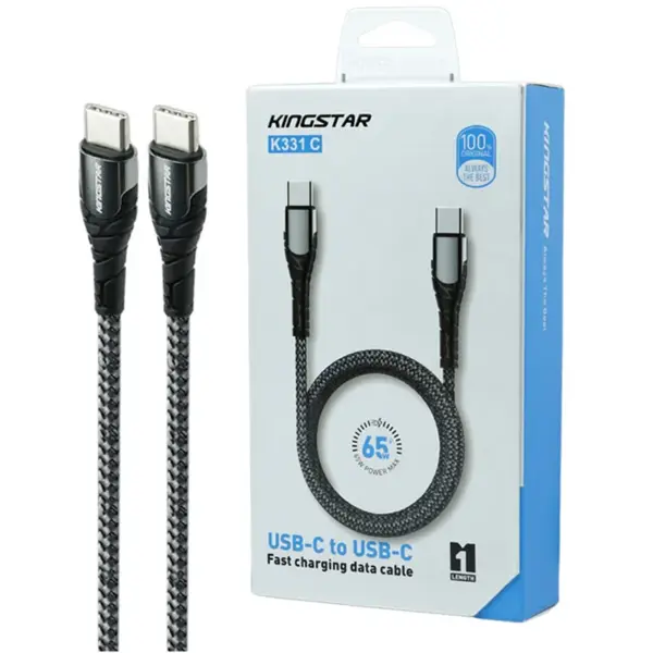 کابل شارژ 1 متری USB Type-C کینگ استار مدل K331 C - 2