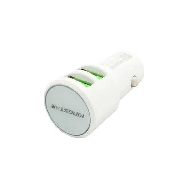 شارژر فندکی کینگ استار مدل KC114 i به همراه کابل لایتنینگ Kingstar KC114 i Car Charger With Lightning Cable - 5