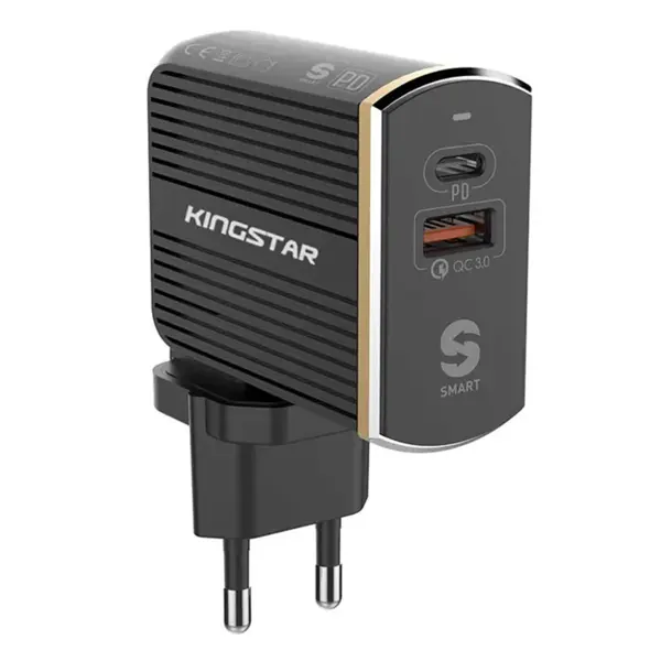 شارژر دیواری KINGSTAR مدل KW194 PQ Kingstar KW194PQ Fast Charge 36W Wall Charger - 3