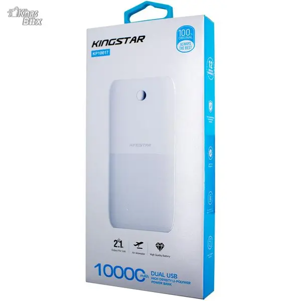 شارژر همراه کینگ استار مدل KP10017 ظرفیت 10000 میلی آمپر ساعت - 4