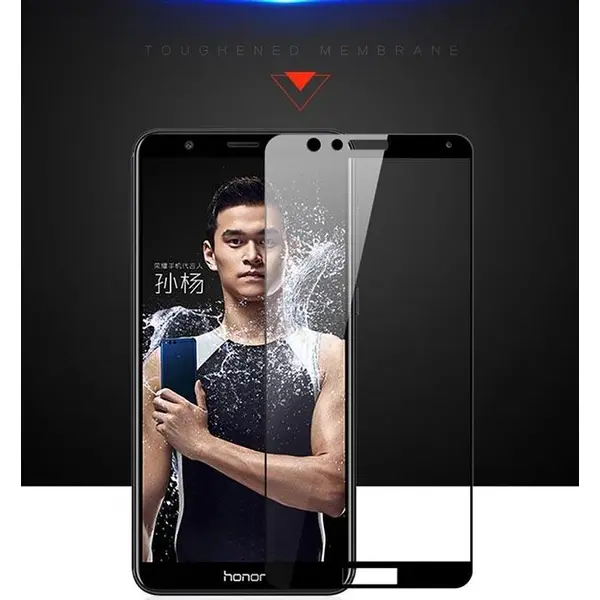 محافظ صفحه تمام چسب پوشش کامل آنر MB Full Coverage 5D Glass | Honor 7X - 4