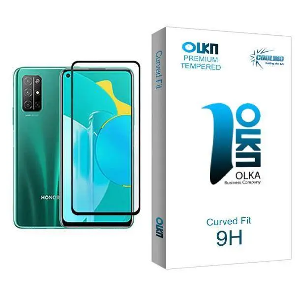 محافظ صفحه نمایش کولینگ مدل Olka Glass MIX001 مناسب برای گوشی موبایل آنر 30S Cooling Olka Glass MIX001 Screen Protector For 30S