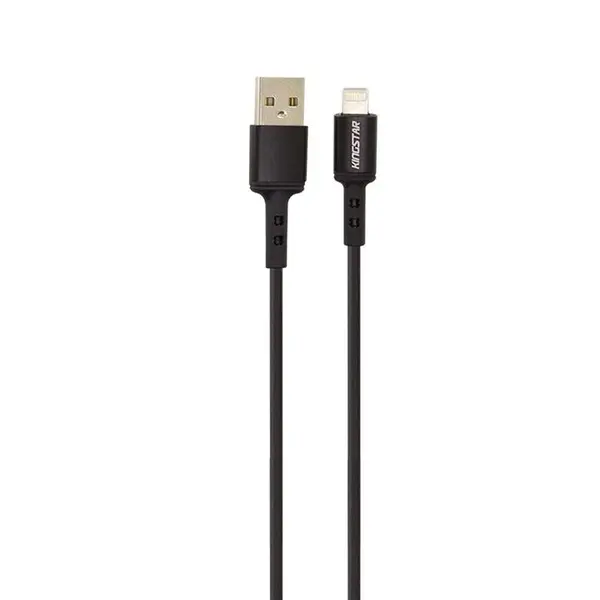 کابل تبدیل USB به لایتنینگ کینگ استار مدل k72i طول 1.2 متر Kingstar K72i USB To Lightining Cable 1.2M - 5